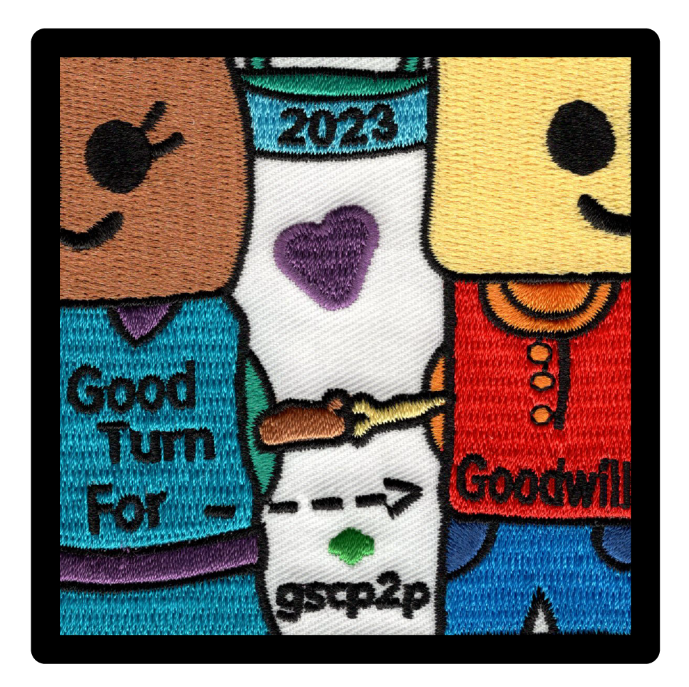 Good turn for Goodwill patch